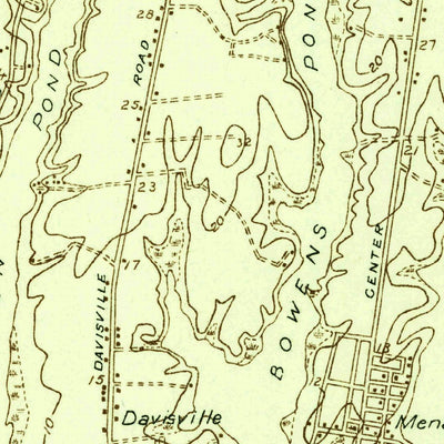 United States Geological Survey Falmouth, MA (1936, 25000-Scale) digital map