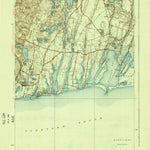 United States Geological Survey Falmouth, MA (1941, 31680-Scale) digital map