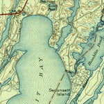 United States Geological Survey Falmouth, MA (1941, 31680-Scale) digital map