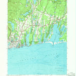 United States Geological Survey Falmouth, MA (1957, 24000-Scale) digital map