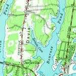 United States Geological Survey Falmouth, MA (1957, 24000-Scale) digital map
