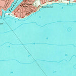 United States Geological Survey Falmouth, MA (1972, 24000-Scale) digital map