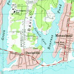 United States Geological Survey Falmouth, MA (1972, 25000-Scale) digital map