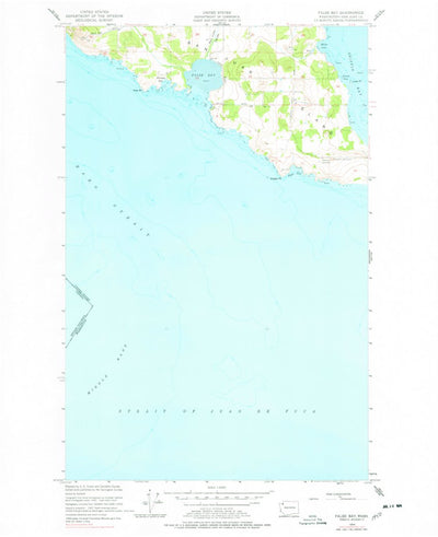 United States Geological Survey False Bay, WA (1954, 24000-Scale) digital map