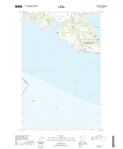United States Geological Survey False Bay, WA (2020, 24000-Scale) digital map