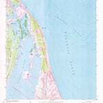 United States Geological Survey False Cape, FL (1949, 24000-Scale) digital map