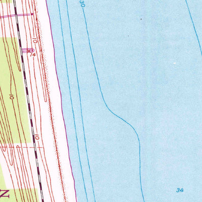 United States Geological Survey False Cape, FL (1949, 24000-Scale) digital map