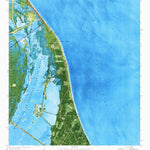 United States Geological Survey False Cape, FL (1976, 24000-Scale) digital map