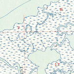 United States Geological Survey False Mouth Bayou, LA (1955, 24000-Scale) digital map