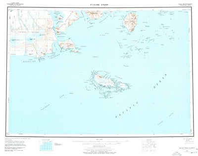 United States Geological Survey False Pass, AK (1949, 250000-Scale) digital map
