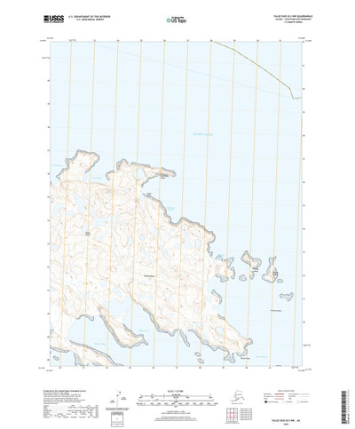 United States Geological Survey False Pass B-2 NW, AK (2020, 25000-Scale) digital map