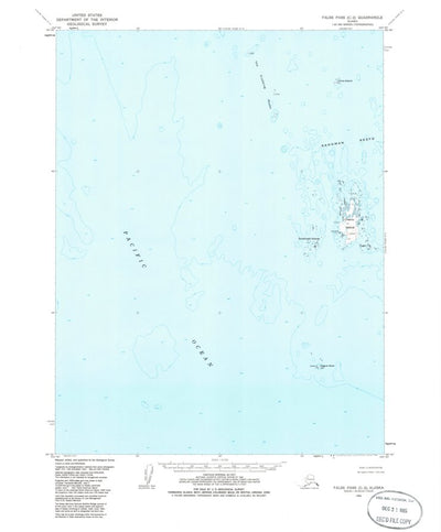 United States Geological Survey False Pass C-2, AK (1963, 63360-Scale) digital map