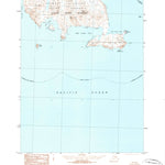 United States Geological Survey False Pass C-4, AK (1989, 63360-Scale) digital map