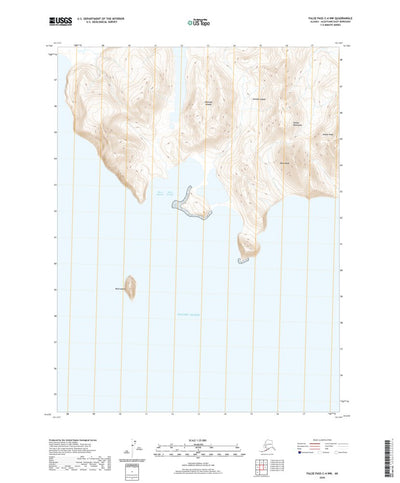 United States Geological Survey False Pass C-4 NW, AK (2020, 25000-Scale) digital map