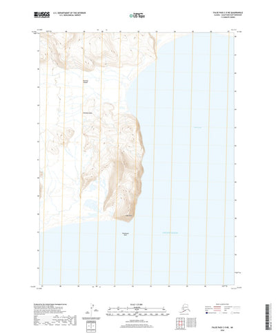 United States Geological Survey False Pass C-5 NE, AK (2020, 25000-Scale) digital map