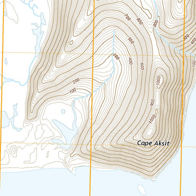 United States Geological Survey False Pass C-5 NE, AK (2020, 25000-Scale) digital map