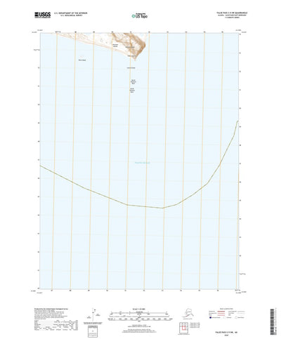 United States Geological Survey False Pass C-5 SW, AK (2020, 25000-Scale) digital map