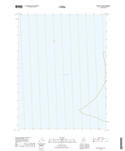 United States Geological Survey False Pass D-0 NE, AK (2020, 25000-Scale) digital map