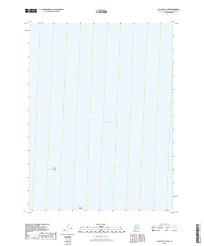 United States Geological Survey False Pass D-1 NE, AK (2020, 25000-Scale) digital map