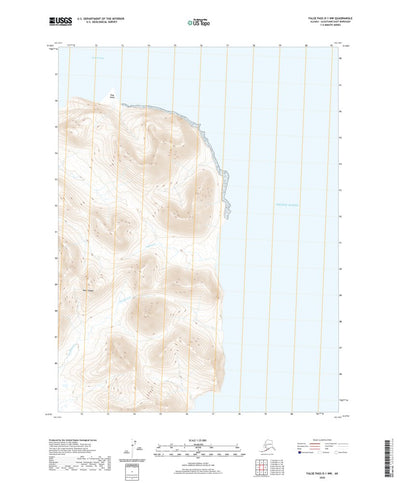 United States Geological Survey False Pass D-1 NW, AK (2020, 25000-Scale) digital map