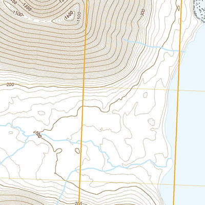 United States Geological Survey False Pass D-1 NW, AK (2020, 25000-Scale) digital map