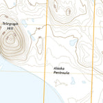 United States Geological Survey False Pass D-2 NW, AK (2020, 25000-Scale) digital map