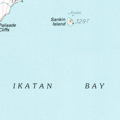 United States Geological Survey False Pass D-4, AK (1995, 63360-Scale) digital map
