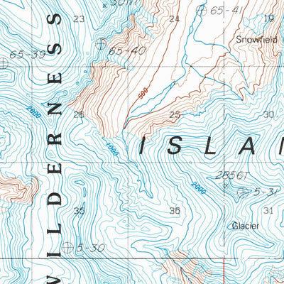 United States Geological Survey False Pass D-5, AK (1995, 63360-Scale) digital map