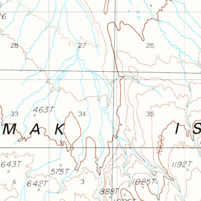 United States Geological Survey False Pass D-6, AK (1989, 63360-Scale) digital map