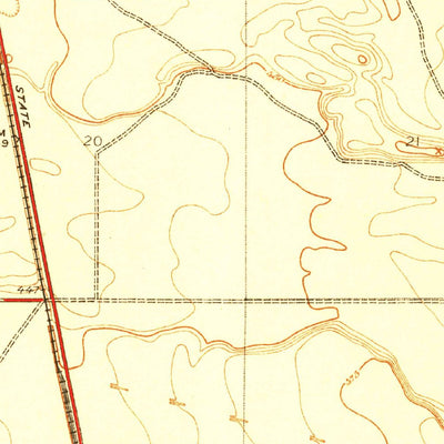United States Geological Survey Famoso, CA (1930, 31680-Scale) digital map