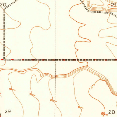 United States Geological Survey Famoso, CA (1950, 24000-Scale) digital map