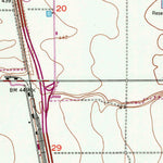 United States Geological Survey Famoso, CA (1953, 24000-Scale) digital map