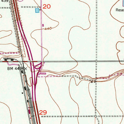 United States Geological Survey Famoso, CA (1953, 24000-Scale) digital map