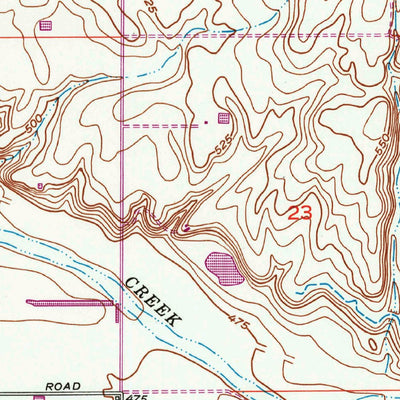 United States Geological Survey Famoso, CA (1953, 24000-Scale) digital map