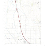 United States Geological Survey Famoso, CA (2021, 24000-Scale) digital map