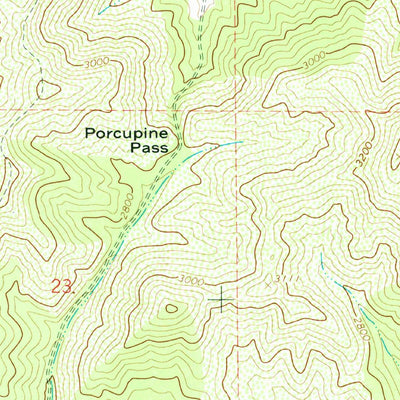 United States Geological Survey Fan Lake, WA (1968, 24000-Scale) digital map