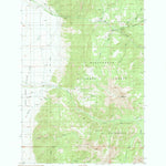 United States Geological Survey Fan Mountain, MT (1988, 24000-Scale) digital map