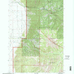 United States Geological Survey Fan Mountain, MT (1997, 24000-Scale) digital map