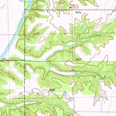 United States Geological Survey Fancher, IL (1981, 24000-Scale) digital map