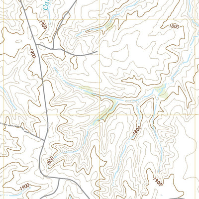 United States Geological Survey Fancy Canyon, KS (2018, 24000-Scale) digital map