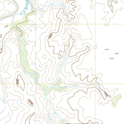 United States Geological Survey Fancy Canyon, KS (2022, 24000-Scale) digital map