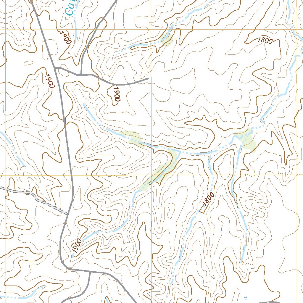 Fancy Canyon, KS (2022, 24000-Scale) Map by United States Geological ...
