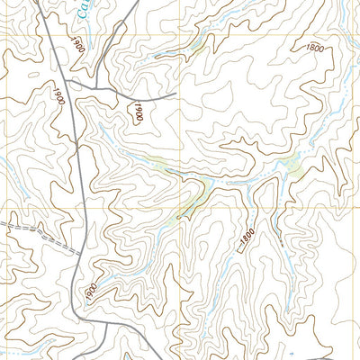 United States Geological Survey Fancy Canyon, KS (2022, 24000-Scale) digital map
