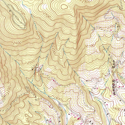 United States Geological Survey Fancy Gap, VA (1968, 24000-Scale) digital map