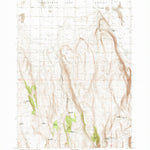 United States Geological Survey Fandango Canyon, OR (1986, 24000-Scale) digital map