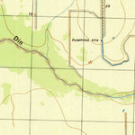 United States Geological Survey Fannett East, TX (1945, 31680-Scale) digital map