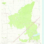 United States Geological Survey Fannett West, TX (1962, 24000-Scale) digital map