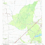 United States Geological Survey Fannett West, TX (1993, 24000-Scale) digital map