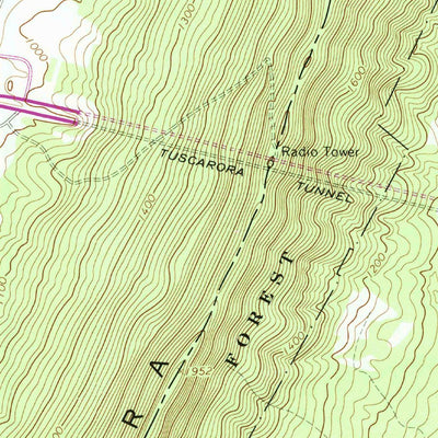 United States Geological Survey Fannettsburg, PA (1966, 24000-Scale) digital map