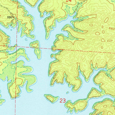 United States Geological Survey Fannie, AR (1962, 24000-Scale) digital map